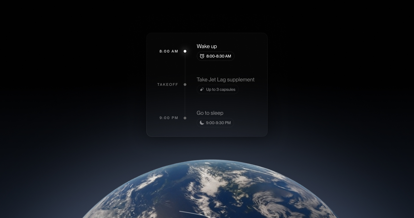 Jet Lag Protocol Hero